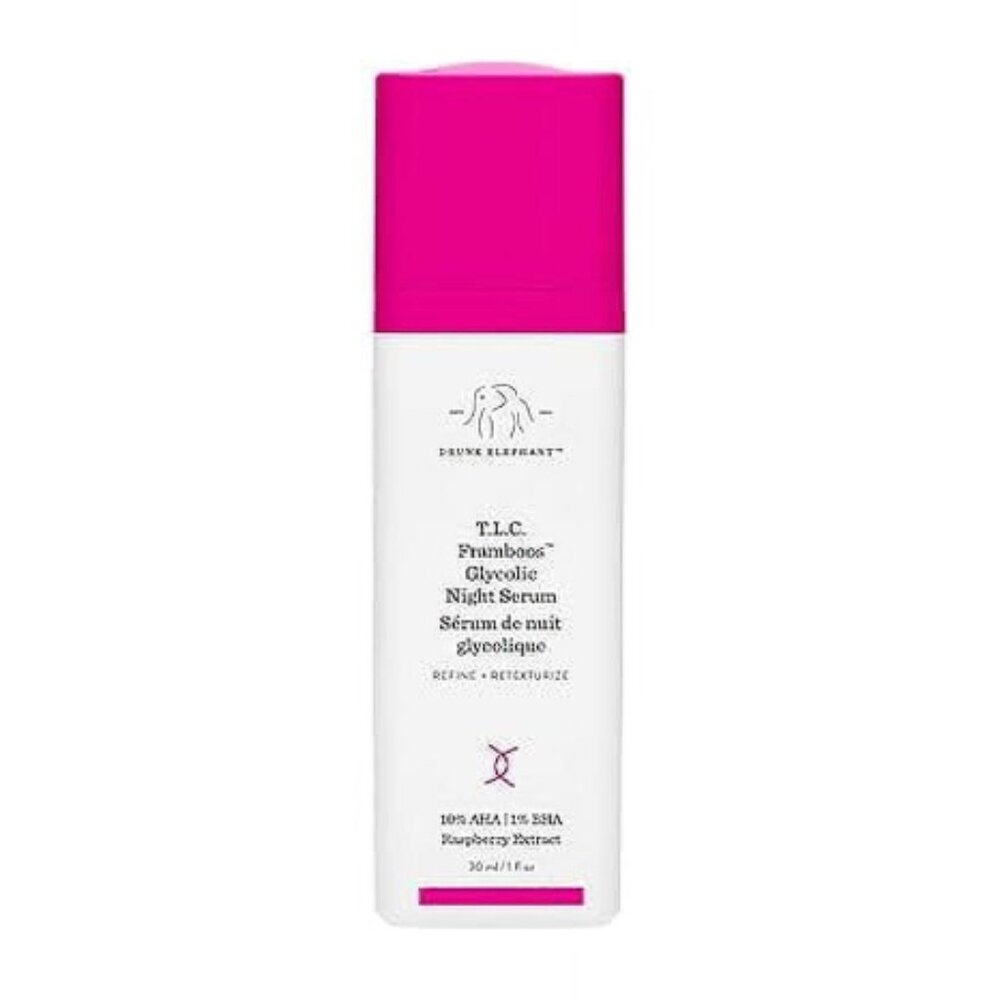 Drunk Elephant T.L.C. Framboos™ Glycolic Night Serum | NEW SKINCARE